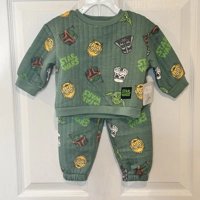 Star Wars 2 Piece Outfit Set Size 12 Months NEW - Image 1 of 4