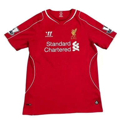Liverpool FC 2015/2016 Authentic New Balance Steven Gerrard Soccer Jersey Size M - Image 1 of 4