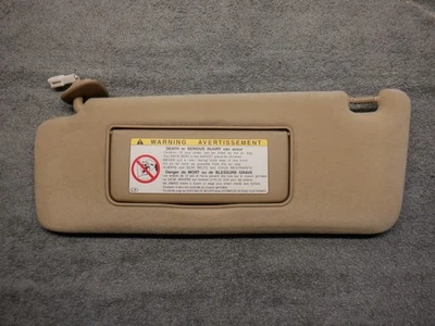 Lexus RX-300 1999-2003 izquierda (para conductor) tela tostada parasol iluminado RX300 beige Foto 1 de 4