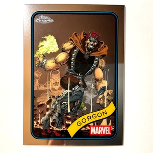 2025 Topps Chrome Marvel Trading Cards Gorgon #195 - Picture 1 of 2