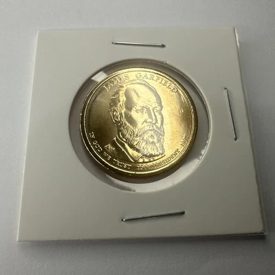 Moneda de dólar presidencial James Garfield 2011-D Foto 1 de 2