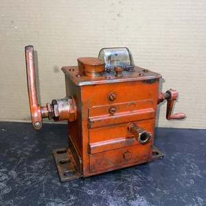 Antiguo lubricador Madison Kipp modelo 50 engrasador de alimentación única Hit Miss - Imagen 1 de 18