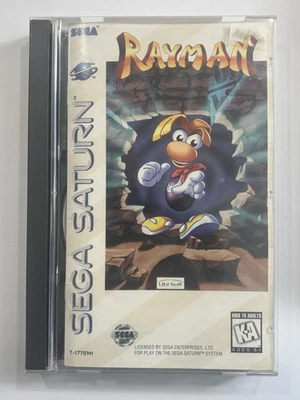 Rayman - Sega Saturn Game - Complete w/ Manual - Image 1 of 4