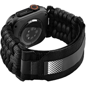 Rugged Apple Watch Band Ultra 49Mm 46Mm 45Mm 42Mm Survival Paracord Nylon Strap - Picture 1 of 9