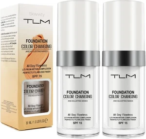 Colour Changing Foundation for Aging Skin 30 Ml 2 Pack, Colour Changing Mature S - Picture 1 of 8