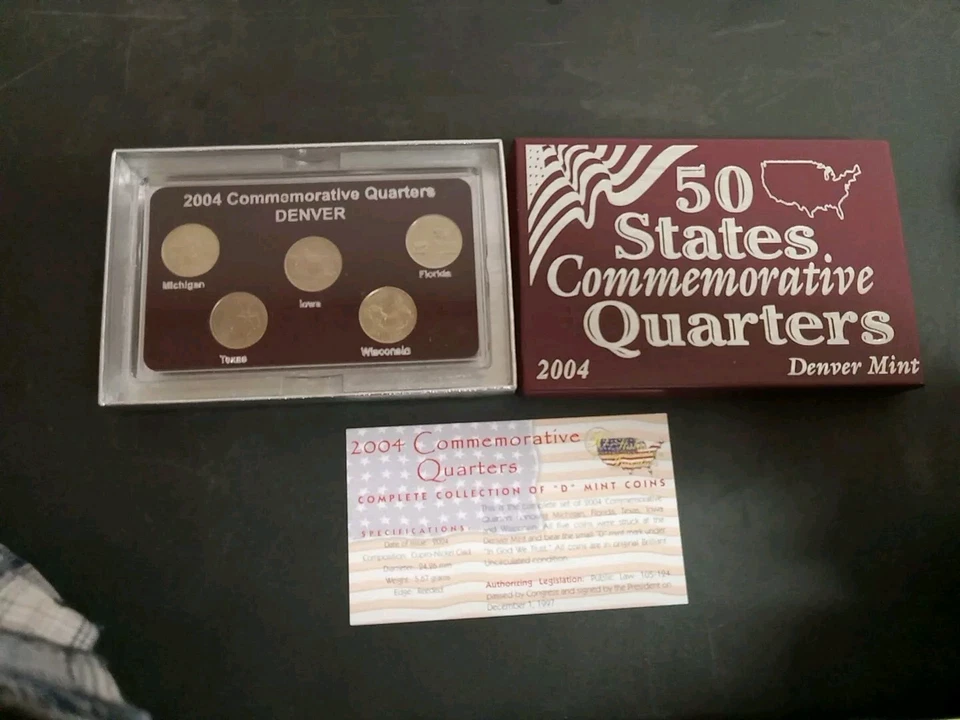 50 States Commemorative Quarters - Denver Mint - 2004 - Image 1 of 1