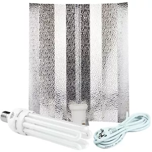 Lampada a risparmio energetico crescita set completo kit illuminazione grow coltivazione piante indoor - Foto 1 di 3