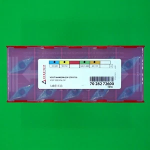 CERATIZIT VCGT 160402FN-25P CTPX710 Wendeschneidplatten 10 Stück NEU - Picture 1 of 4
