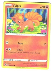 Pokemon Champion's Path Vulpix #06/73 Common - Picture 1 of 2