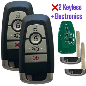 2 FOR 2017 2018 2019 2020 FORD FUSION REMOTE KEY FOB SMART KEY 315MHz 164-R8150 - Picture 1 of 5