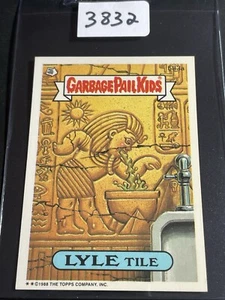 1988 Topps Garbage Pail Kids Card GPK Series 15 OS15 583a Lyle Tile NDC NrMT - Picture 1 of 3