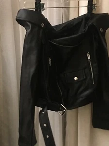 Woman leather jacket - Picture 1 of 2