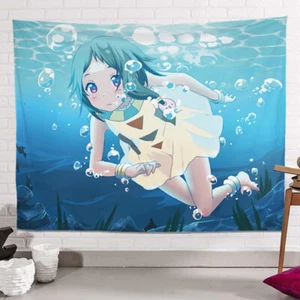 Tapiz de anime Tamako Market telón de fondo póster mural de pared decoración de habitación 75*100 cm - Imagen 1 de 6