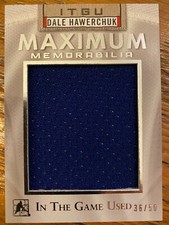 2015-16 ITG Used Maximum Memorabilia #MM-DH2 Dale Hawerchuk 36/50