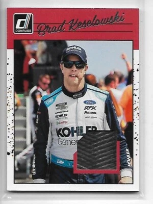 BRAD KESELOWSKI 2023 DONRUSS RETRO 1990 RELICS RACE-USED TIRE - Image 1 of 2