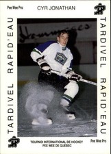 1992 Quebec Pee-Wee Tournament #1313 Jonathan Cyr