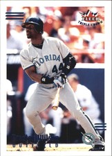 2002 Fleer Triple Crown RBI Parallel Marlins Baseball Card #20 Preston Wilson/71