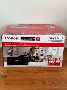 Canon Pixma G4210 Wireless MegaTank All-In-One Printer New - Picture 1 of 6