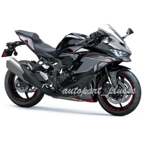 Injection Nardo Grey Black Fairing Kit For Kawasaki 2023-2026 NINJA ZX-4R ZX-4RR - Picture 1 of 2