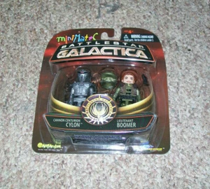 Minimates Battlestar Galatica Centurion Cylon & Lt. Boomer Wave 2 2007 - Picture 1 of 2