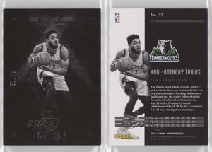 2016-17 Panini Noir Black and White /79 Karl-Anthony Towns #22