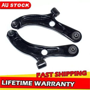 PAIR LH+RH NEW FRONT LOWER CONTROL ARMS FOR SUZUKI SWIFT 2005-2010 - Picture 1 of 7