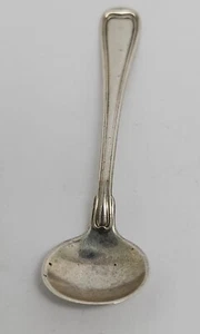 ANTIQUE   GORHAM OLD FRENCH  STERLING MASTER  SALT SPOON 3 1/2" NO MONO - Picture 1 of 4