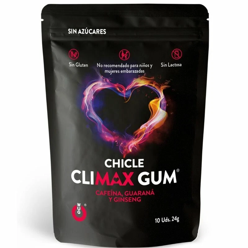 CHICLES WUG DELAY CLIMAX PARA MEJORAR RELACIONES DE PAREJA 10 UDS AFRODISIACO