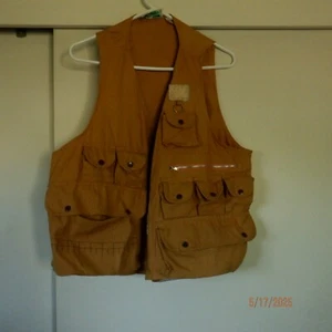 Vintage Fly-Fishing Vest 1960s Pacific Sportswear Dorfman Pacific Co. Calif. - Picture 1 of 13