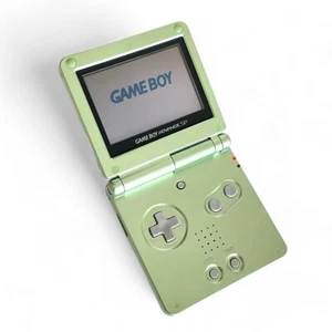 NINTENDO Gameboy Advance SP GBA Toys R Us Limited Console Pearl Green Tested - Picture 1 of 5