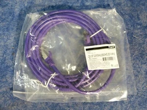 Cables To Go C2G 00907 12' Cat6 Snagless STP Ethernet Cable (Purple) (D2) - Picture 1 of 2