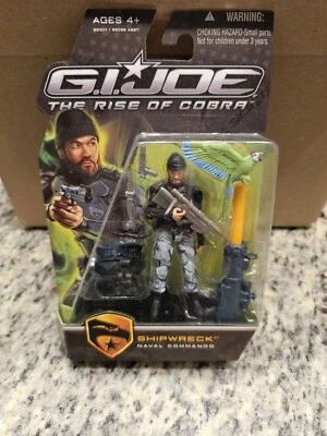 Hasbro G.I. 2009 Figura de acción Joe Rise Of Cobra Shipwreck NUEVA 89307 Foto 1 de 2
