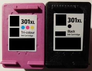 TINTE PATRONEN für HP DeskJet HP 1010 1510 1512 1514 2514 2540 2542 2543 301XL - Bild 1 von 5