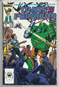 Vintage 1986 Transformers #14 (Marvel) "Direct" Comic Book fast neuwertig!! - Bild 1 von 2