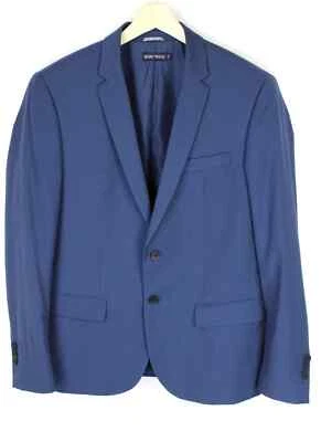 Blazer Antony Morato Dorado Calce Ajustado Para Hombre M Formal Acolchado Azul 2 Botones Foto 1 de 4