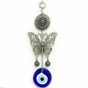 Evil Eye großer Schmetterling ein Glasauge Wohnaccessoire - Bild 1 von 2