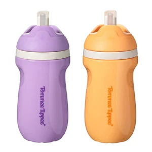 Insulated Sporty Spill-Proof Straw Cup, 12 Months+, 9oz, Toddler Training Sippy - Picture 1 of 8