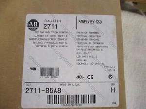 New in Box 2711-B5A8 AB PanelView Standard Terminal Spot Goods Brand - Picture 1 of 2