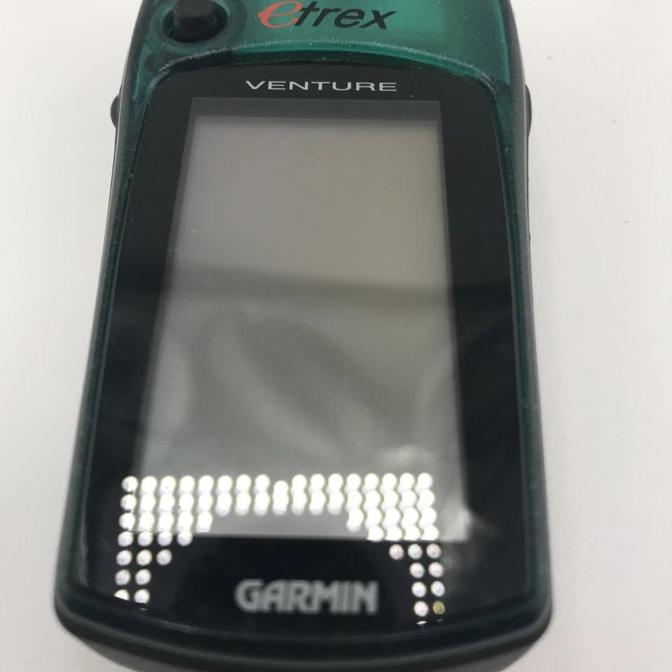 Garmin etrex Venture Portable Handheld Pocket GPS Hiking Geocaching - Green - Image 1 of 4
