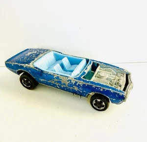 Hot Wheels Redline 1967 Custom Firebird HK Blue w/ Light Blue Interior Original - Picture 1 of 6