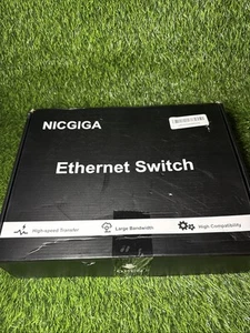 NICGIGA 8-Port 10G Ethernet Switch Unmanaged | S100-0800T | NEW (Open Box) - Bild 1 von 3