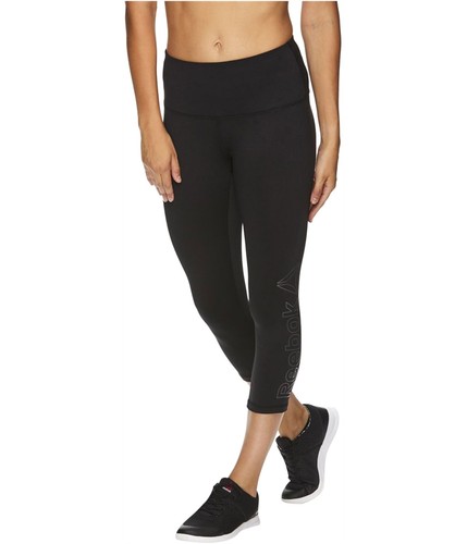 Pantaloni sportivi Reebok donna Highrise Capri compressione