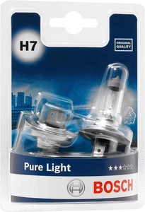 Bosch H7 (477) Pure Light Headlight Bulbs - 12 V 55 W Px26d - 1 Bulb - Picture 1 of 4