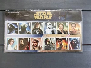 G.B. 2015 Star Wars Mini Sheet First Day Cover, GB Stamps - Picture 1 of 5