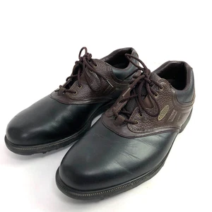 FootJoy FJ eComfort 10 M Leather Soft Spike Men's Lace Up Golf Shoes 57714 - Picture 1 of 9