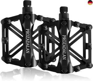 PROZADALAN Fahrradpedale, Fahrrad Pedalen 9/16 Zoll Achse CNC Aluminium Alu Mit - Bild 1 von 7