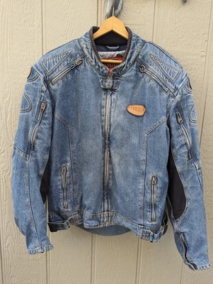 CORTECH DSX Denim Armored Jacket Men’s XL 46 Rider Motorcycle Lined Pads Blue - Image 1 of 4