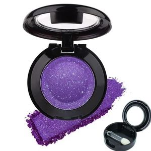 Single Dark Purple Matte Shimmer Eyeshadow,Lavender Violet Bright  - Picture 1 of 5