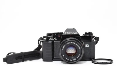 [Exc+5] Canon AL-1 SLR 35mm Film camera w/ New FD 50mm F1.8 Lens JAPAN 1783 - Image 1 of 4
