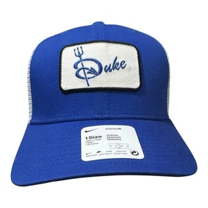 Cappello camionista Nike Duke Blue Devils Classic99 maglia snapback berretto gioco reale NUOVO - Foto 1 di 11